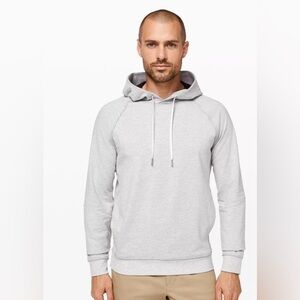 Lululemon City Sweat Pullover Hoodie men's size small grey